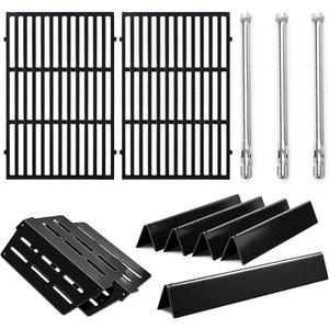 Genesis 7524 Grates 7620 7621 Flavorizer Bars 65505 Heat Deflectors 62752 Burner Replacement Parts for Weber Genesis Grill Parts 300 Series E-310 E-320 E-330 S-310 S320 S-330 EP-310 EP-320 EP-330