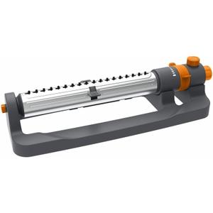 Oscillating Water Sprinkler for Yard, Lawn Sprinkler with 3-Way Adjustable Spray for Garden and Lawn Large Area Outside Watering, Matel Base
