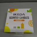 Scented Candles Set: Aromatherapy Candle for Home Fragrance | Long Lasting with 80 Hour Burn Time, 6.2oz | Natural Soy Candles Gifts for Women Men | 3 Pack Candle for Home Scented (Citrus Tea)