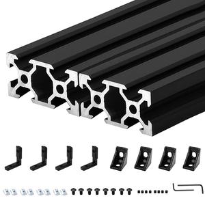 SeekLiny 2Pack 2040 Aluminum Extrusion V Slot 1000mm Black