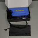 150 PSI Tire Inflator Portable Air Compressor, 12V DC Auto Shutoff Air Pump with Digital Pressure Gauge and Emergency LED Light for Car Tires, Bicycle & Balloons, Blue