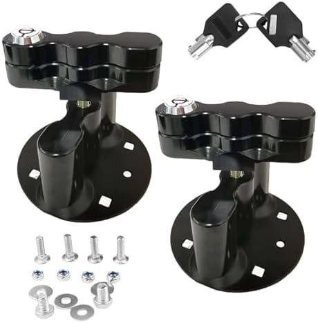Upgraded RX-LOX-PM Pack Mount Lock 2 Pack with Same Keys - Fits for rotopax Locking Mount - Single Key Convenience! (2 Pack)