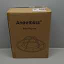 ANGELBLISS 5 in 1 Baby Play Gym Mat, Reversible Tummy Time Mat with 5 Sensory Toys for Stage-Based Developmental, Thick & Large Baby Activity Center from Newborn to Toddler (Pink)