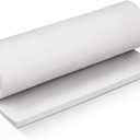 White Foam Sheets Roll, Premium Cosplay EVA Foam Sheet 8mm Thick,13.9"x39",High Density 86kg/m3 for Cosplay Costume, Crafts, DIY Projects by MEARCOOH