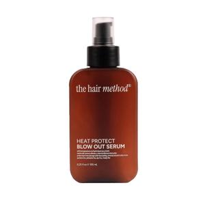 Heat Protect Blow Out Serum Lightweight Protection Against Heat Damage with Hemisqualane, Pea Protein & Coconut Alkanes Silicone-Free, Paraben-Free, Frizz-Free, Vegan, All Hair Types 6.25 fl oz