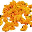 The_Store_||__Yellow || Artificial Carnation Flowers Pack of 1 Home Decorations Loose Carnation Flower Heads & Artificial Flower for Home Decor