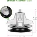 918-05016 618-05016 Spindle Assembly Fit for MTD/Cub Cadet 50 Inch Mower Deck LTX1050 SLTX1050 LTX1050KH LTX1050VT, Replace 618-04825 918-04825 918-04825B 918-04825A