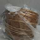 Zopeal 12 Pack Bread Basket Bulk 9.5 Inch Plastic Oval Basket Fruit Food Storage Baskets for Home Making Bread Bakers Kitchen Restaurant Serving Display Decor Gifts