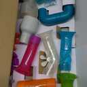 Boon Bundle Baby and Toddler Bath Toys - Includes Boon Pipes, Cogs, and Tubes Bathtub Toys - Toddler Sensory Toys - Multicolored - 13 Count - Ages 12 Months and Up