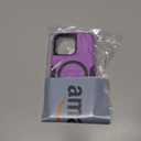 Designed for iPhone 16 Pro Max Case, Strong Magnetic, Compatible with MagSafe, Dual Drop Protection, Dustproof, Non Fading, Non Yellowing, Matte Anti Slip,for Men and Women, Purple Black