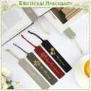 2 x Skyygemm 10 Pcs Christian Bookmarks for Women 1.2" x 5.9" Soft Leather Bible Inspired Bookmark with Floral Uplifting Words Personalized Religious Gifts for Book Lovers Mother Readers Church(Bright)