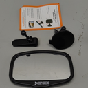 Shatterproof Baby Car Mirror, Fully View Infant in Rear Facing Car Seat - Newborn Safety, Crash Tested & Extra Wide, Crystal Clear, 100% Lifetime Satisfaction Coverage, Easy Install by Cozy Greens