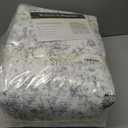 6x9 Area Rugs for Living Room Bedroom, Large Washable Rug, Grey Vintage Abstract Boho Rug, Non Slip & Low Pile Faux Wool Carpet for Indoor Dining Room, Farmhouse and Kids Room(Grey 6x9ft)