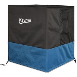 kayme Air Conditioner Cover for Outside Units, 600D Durable AC Cover for Outside Unit Water Snow Dust Sun Protection, Square-Fits Up to 24 x 24 x 30 inches (Square-24 x 24 x 30 inches)