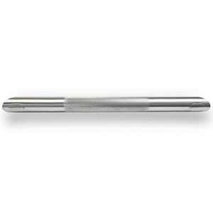 Seachrome Coronado Corner Shower Foot Rest Safety Non-Slip Foot Grip for Shaving Legs, #304 Stainless Steel, Satin Brushed Nickel, 13.38" L x 1" W x 1" H