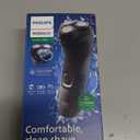 Philips Norelco Shaver 2400 Series, Wet and Dry Electric Shaver, Pop-up Trimmer, P-Cap, Deep Black, Model X3001/90