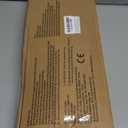 Wooden Swing Seat, Nostalgic Outdoor Wood Swing for Kids , Tree Straps Set Accessories for Backyard Patio Garden Playground, Height Adjustable (Raw wood)