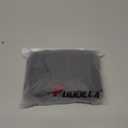 Pudolla Womens Swim Shorts High Waisted Bathing Bottom Shorts Tummy Control Board Swimsuit with Pockets (Small, Grey)