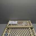 Toddleroo by North States - Diamond Mesh Wooden Baby Gate: Pressure Mounted Baby Gate for Doorways - Adjustable 26.5 to 42 Inches Wide - 23 Inches Tall