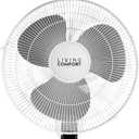 Comfort Zone 16-Inch Smart WiFi Wall Mount Fan, Oscillating 3-Speed Indoor Fan with App Control, Timer & Sleep Mode Quiet Adjustable Tilt, All-Metal Grille Space-Saving Cooling for Home or Office