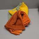 MIULEE Fall Teal-Orange Decorative Throw Pillow Covers 18x18 Inch 4 Packs Soft Boho Farmhouse Pillow Cases Modern Corduroy Patchwork Cushion Covers for Couch Sofa Bed with Flange Edge Home Decor