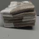 OIAHOMY 3 Pack Storage Baskets for Organizing, 13''X9.85''X8.7'' Storage Bins,Woven Basket with Handles, Toy Storage Bin,Stylish Room Decor Basket, white & Brown variegated