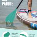 ZLX Paddle Board Paddle, 3 or 4 Piece Adjustable SUP Paddle, Detachable Floating Kayak Paddles, Lightweight Oar with Premium Durable Fiber Blade, for Paddleboard, Surfing, Water Sports Enjoyment