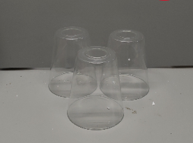 3-Pack Clear Glass Lampshade Replacement, High Transmittance Cylinder Glass Cover, 5.51in Height, 3.93in Diameter, 1.69in Fitter Lamp Shade Replacement for Pendant Chandelier Wall Light