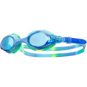 TYR Swimple Tie-Dye Kids' Swim Goggles (Blue/Green)