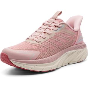 ALLSWIFIT Women's Slip On Walking Shoes Running Comfortable Tennis Breathable Non Slip Athletic Gym Workout Cross Training Fashion Sneakers 8W