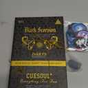 US Darts CUESOUL Black Scorpion 24 Grams 90% Tungsten Steel Tip Dart Set + Bonus Upgrade Kit