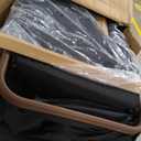 ELEMARA Wagon Stroller 4 Seater, Premium Stroller Wagon for 4 Kids, Foldable All-Terrain Wagon for Kids with Canopy, Adjustable Push/Pull Handles,Convertible High Seat&Organizer, Black