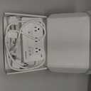 2000W Voltage Converter US to Europe for Hair Dryer, 220V to 110V Converter for European Travel with 3 AC 2 USBC 2 USBA Ports, European Travel Plug Adapter with Type C/G/I/L Plug (White)