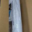 Uthfy Oscillating Bladeless Tower Fan with Remote, Quiet Cooling Portable, Electric Standing Floor Fan with 3 Wind Speeds 3 Modes for Bedroom,Indoor,Office and Home Use, 30", White