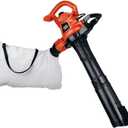 BLACK+DECKER 3-in-1 Leaf Blower, Leaf Vacuum and Mulcher, Up to 230 MPH, 12 Amp, Corded Electric (BV3600)