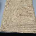 MDS Pack of 1 Handwoven Braided Jute Area Rug 2x3 Rectangular - 100% Natural Burlap Reversible Accent Rugs for Home Decor, Living Room, Doormat, Kitchen, Entryway Rug, Rustic, Farmhouse (2'x3')