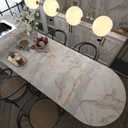 3 x 16"197" Thick Blue Gold Marble Wallpaper Peel and Stick Waterproof Glossy Textured Marble Contact Paper for Countertops Vinyl Wrap Removable Faux Granite Wall Sticker for Backsplash Bathroom