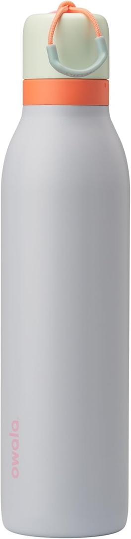 Owala FreeSip Twist Insulated Stainless Steel Water Bottle with Straw for Sports and Travel, BPA-Free, 24-oz, Beach House