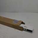 Lotus & Windoware Cordless, 2 Inch Faux Wood Blind, 48" Wide x 36" Long, Window Blinds, Blinds & Shades, Blinds for Indoor Windows, Embossed, Bright White