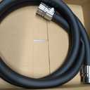 Giraffe Tools Garden Hose 5/8", Custom Length, Heavy Duty, No Kink, Flexible, Rubber Garden Hose, Leakproof Water Hose, 600 Burst PSI, 5ft Male to Female Hose 5ft Male to Female Hose