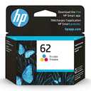 HP 62 Tri-color Ink Cartridge for HP Printers | Works with Printer Series: ENVY 5540, 5640, 5660, 7640, OfficeJet 5740, 8040, OfficeJet Mobile 200, 250 | Eligible for Instant Ink | C2P06AN