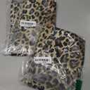 Leopard Print Table Runner 72 Inches Long, Animal Style Table Runner Dresser Scarves, Wildlife Safari Burlap Dining Room Table Decor for Kitchen Farmhouse Indoor Outdoor Home Party, 2 pack