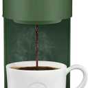 Keurig K-Mini Single Serve K-Cup Pod Coffee Maker, Featuring An Ultra-sleek Design, Evergreen