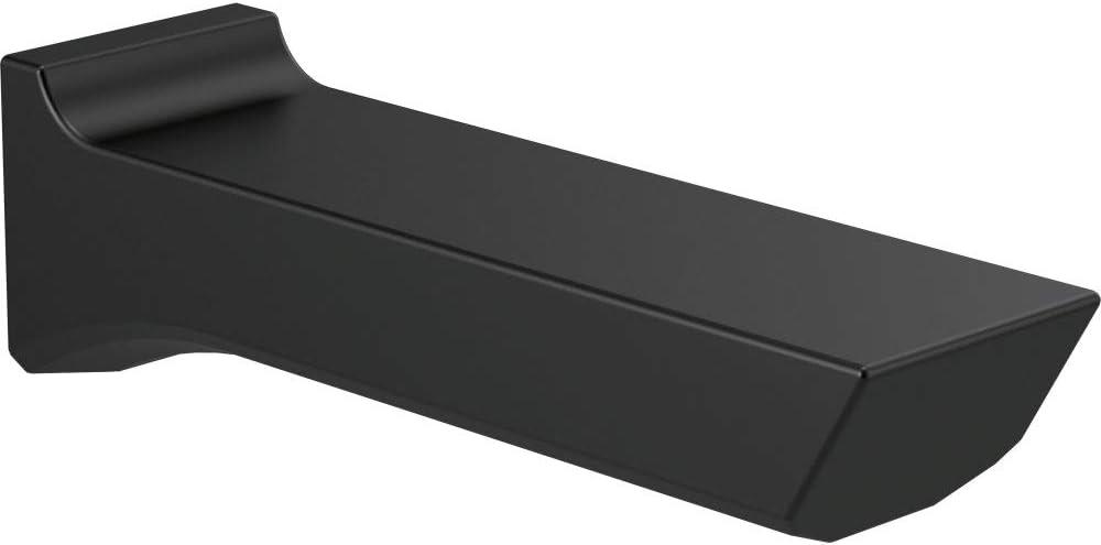 DELTA FAUCET RP90159BL Pivotal Non-Diverter Tub Spout, Matte Black