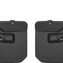 Husky Liners Custom Mud Guards | Fits 2018-2026 Jeep Wrangler (JL), 2018 Wrangler (JK) | Rear Set, 2-pc Black - 59151