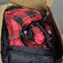 KingCamp Sleeping Bag for Adults, Cold Weather & Warm Extra Wide Big & Tall XL Portable Waterproof Flannel Sleeping Bags, Essentials Gear Accessories for Camping Backpacking Hiking Indoor & Outdoor (86.6" x 39.4", Heated Black)