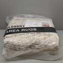 10x14 Area Rugs for Living Room, Non Slip Machine Washable Vintage Rugs, Low Pile Lightweight Large Rug for Bedroom, Dining Room, Home Office Beige