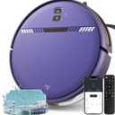 Robot Vacuum and Mop Combo, Automatic Slef-Cleaning Robotic Vacuum Cleaner for Pet Hair, Smart 2 in 1 Mopping Robot Vacuum with Schedule, WiFi/App/Voice, Slim, Ideal for Hard Floor, Carpet