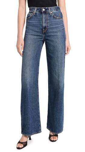 Levi's Women's Ribcage Wide Leg Jeans, Polar Perimeter, 25x30