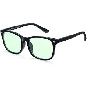 Cyxus Blue Light Glasses Men Women Reduce Eye Strain UV Blocking for Office Work Computer Screen 8082